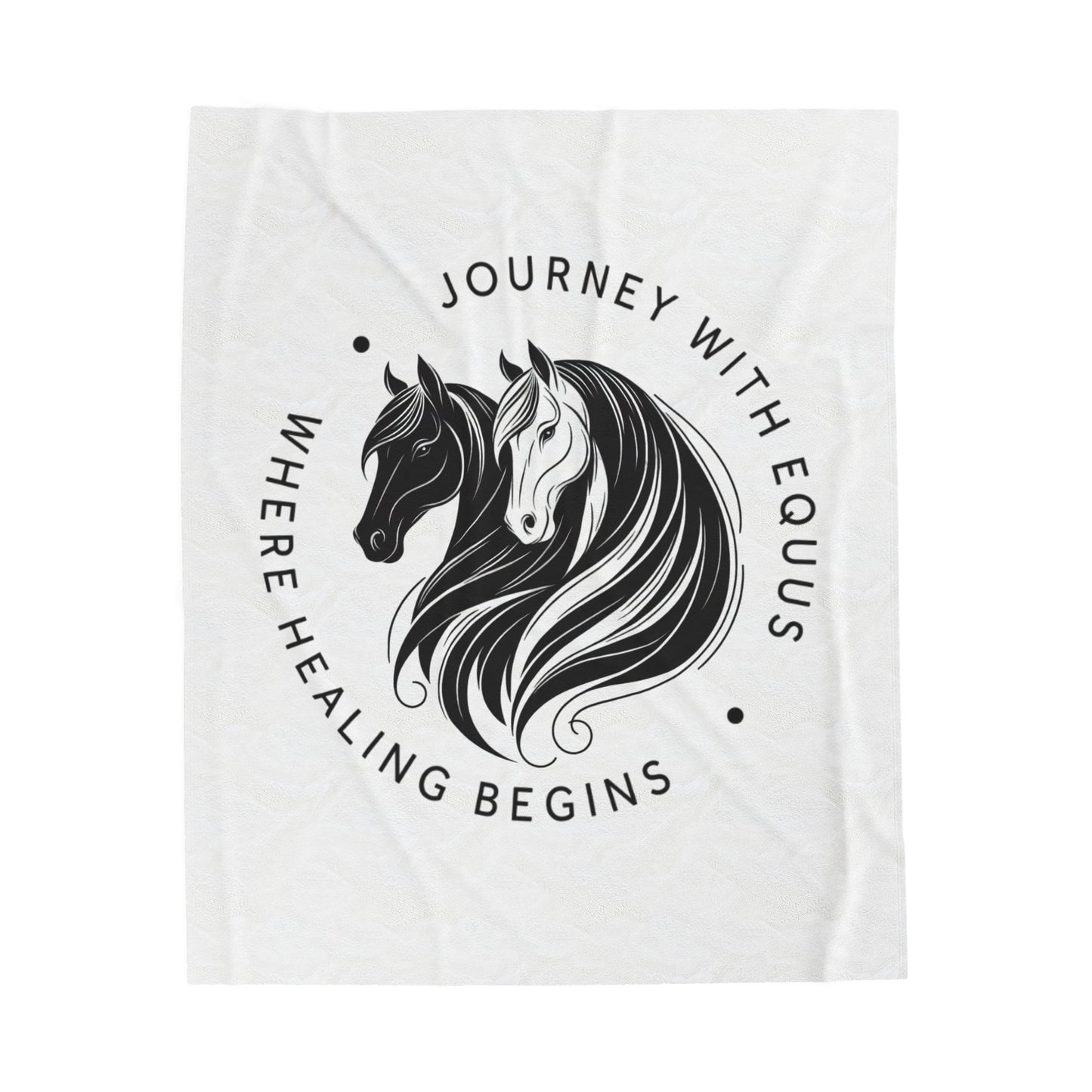 JWE Horse Plush Blanket