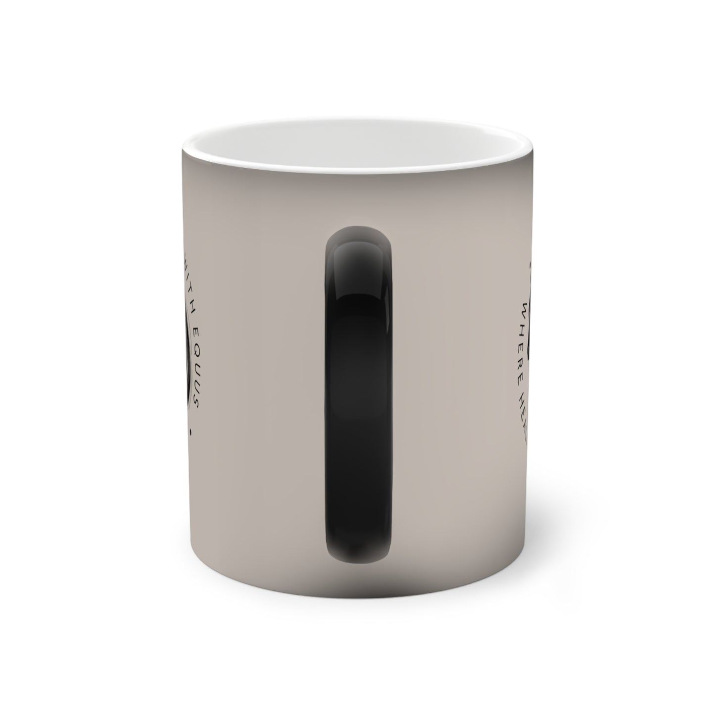 JWE Horse Color-Changing Mug, 11oz