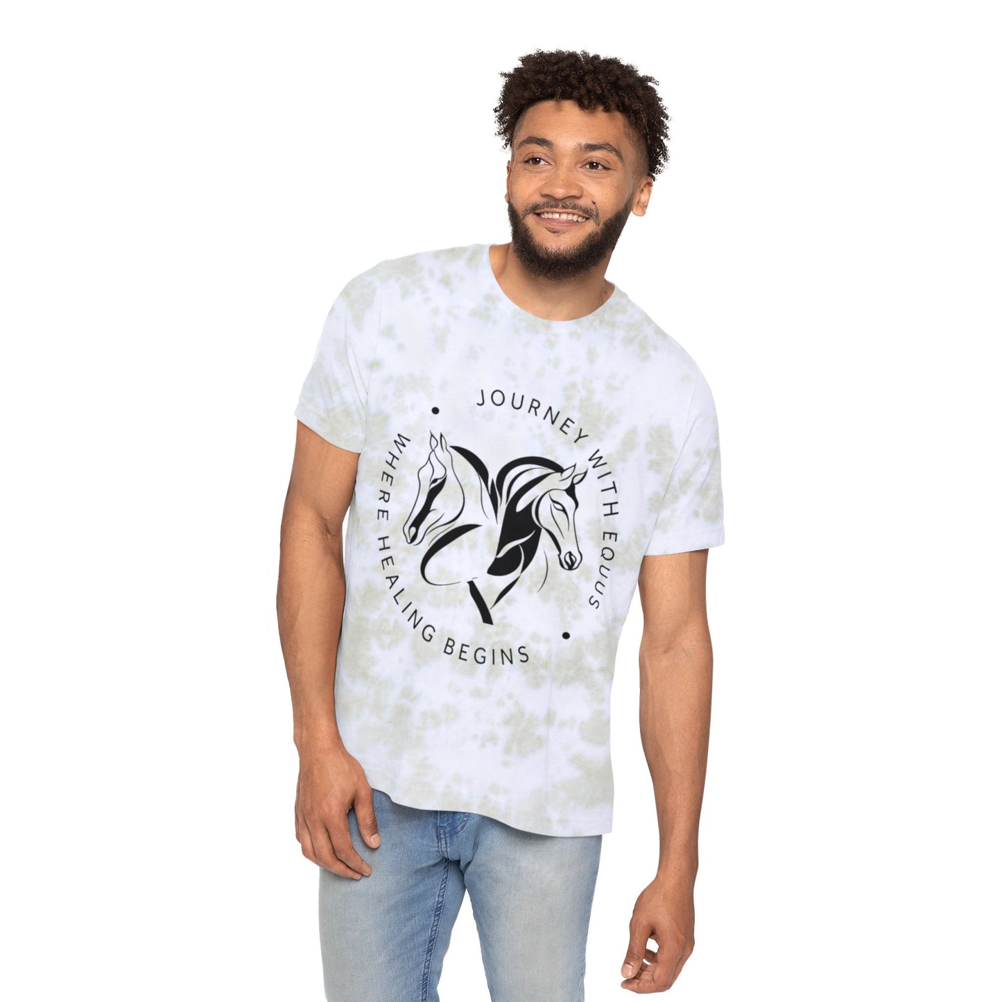JWE Logo Unisex Tie-Dyed T-Shirt