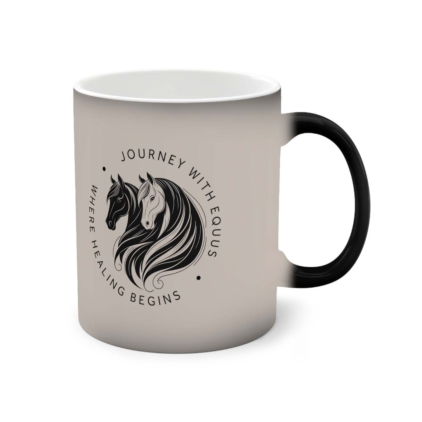 JWE Horse Color-Changing Mug, 11oz