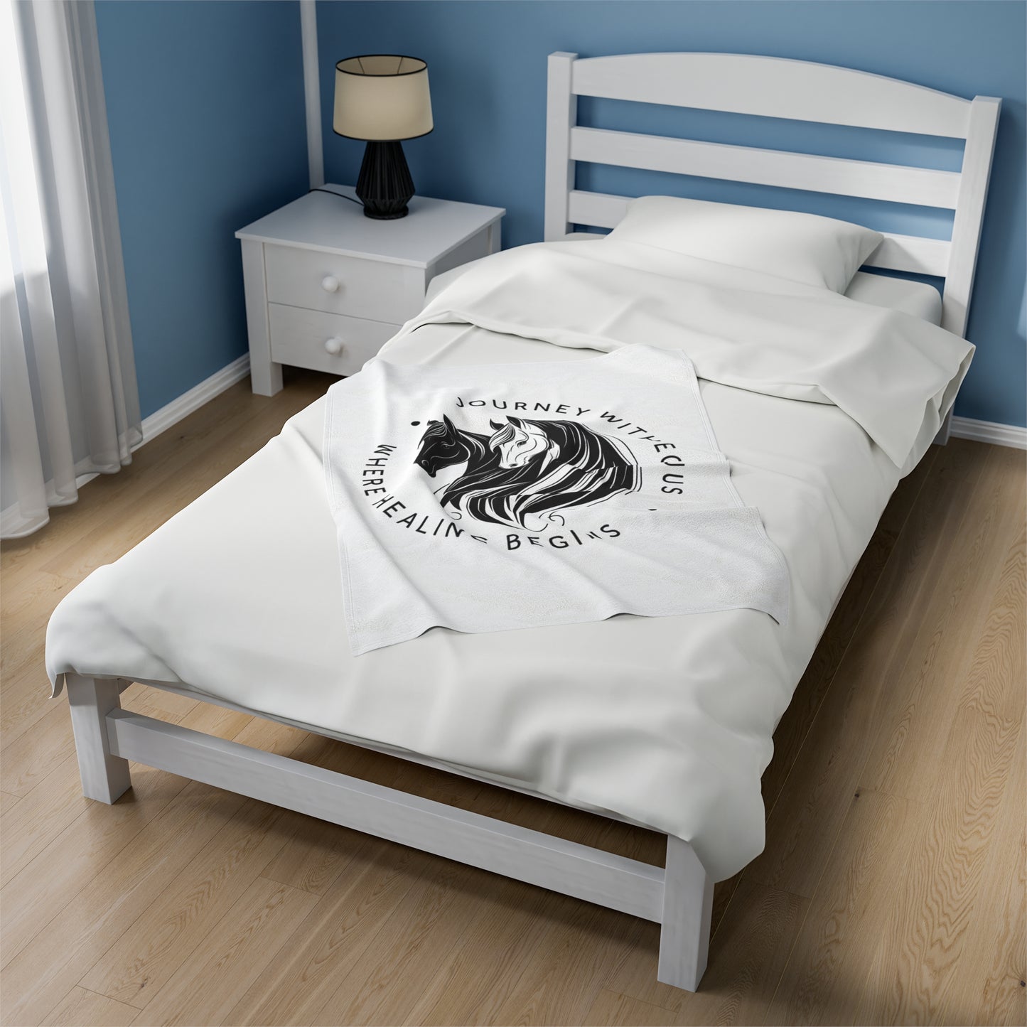 JWE Horse Plush Blanket