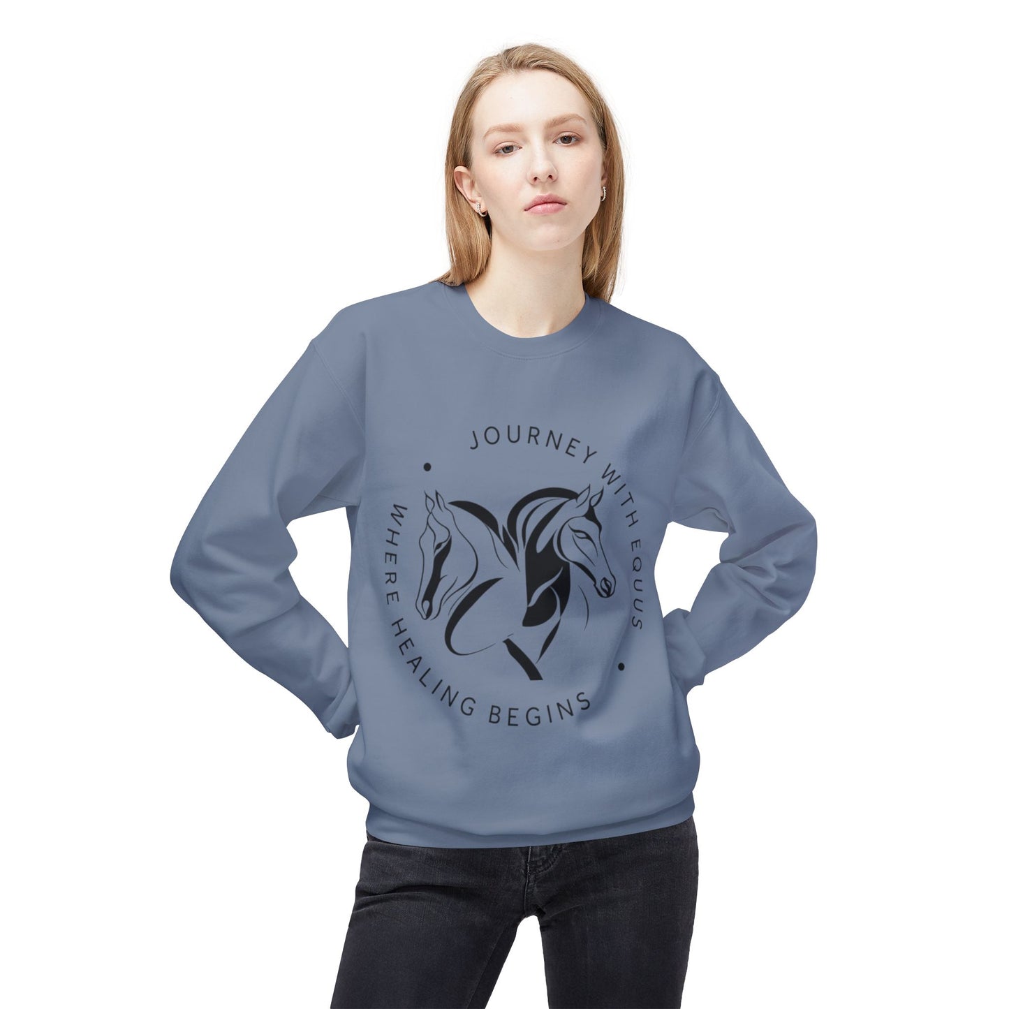 JWE Unisex Fleece Crewneck Sweatshirt