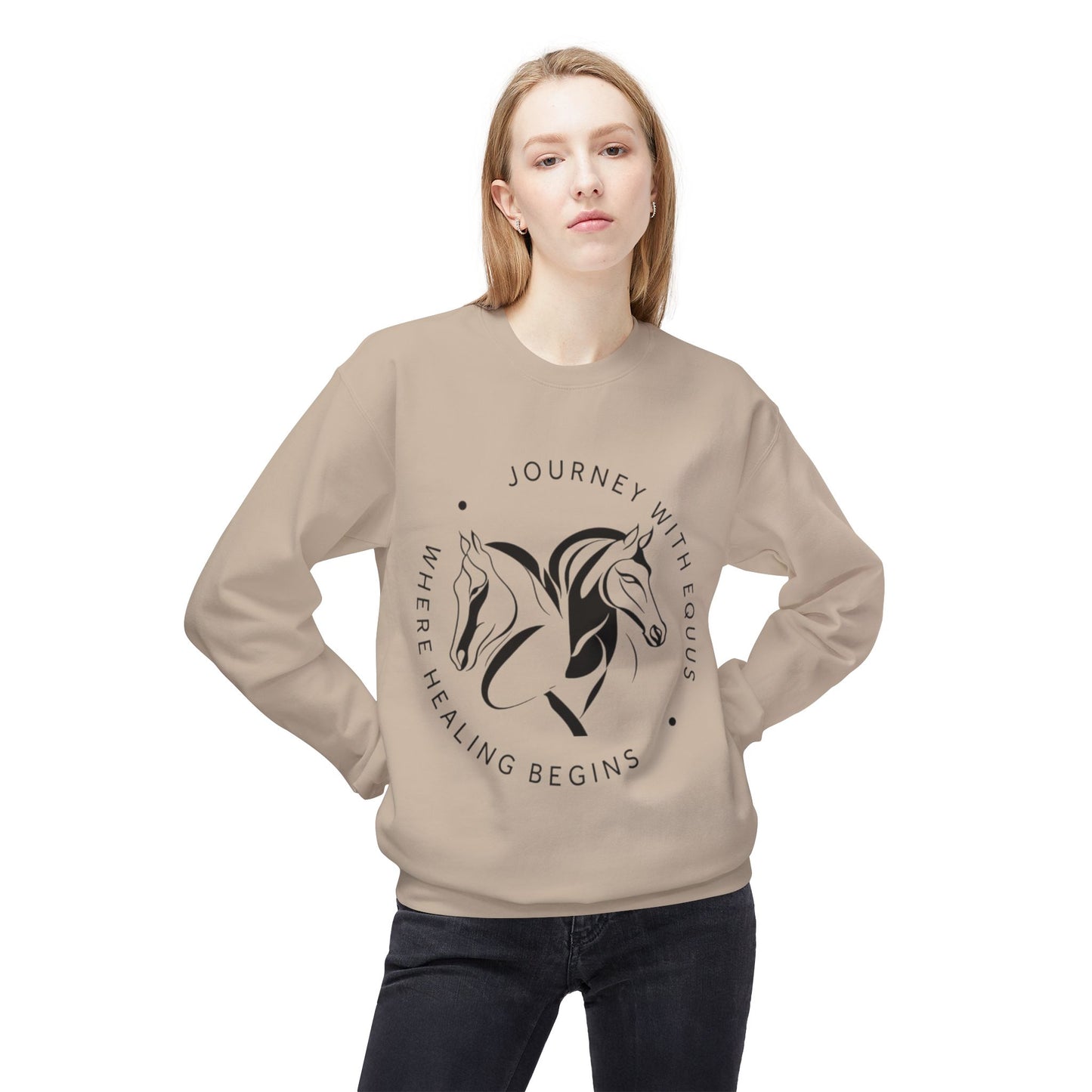 JWE Unisex Fleece Crewneck Sweatshirt