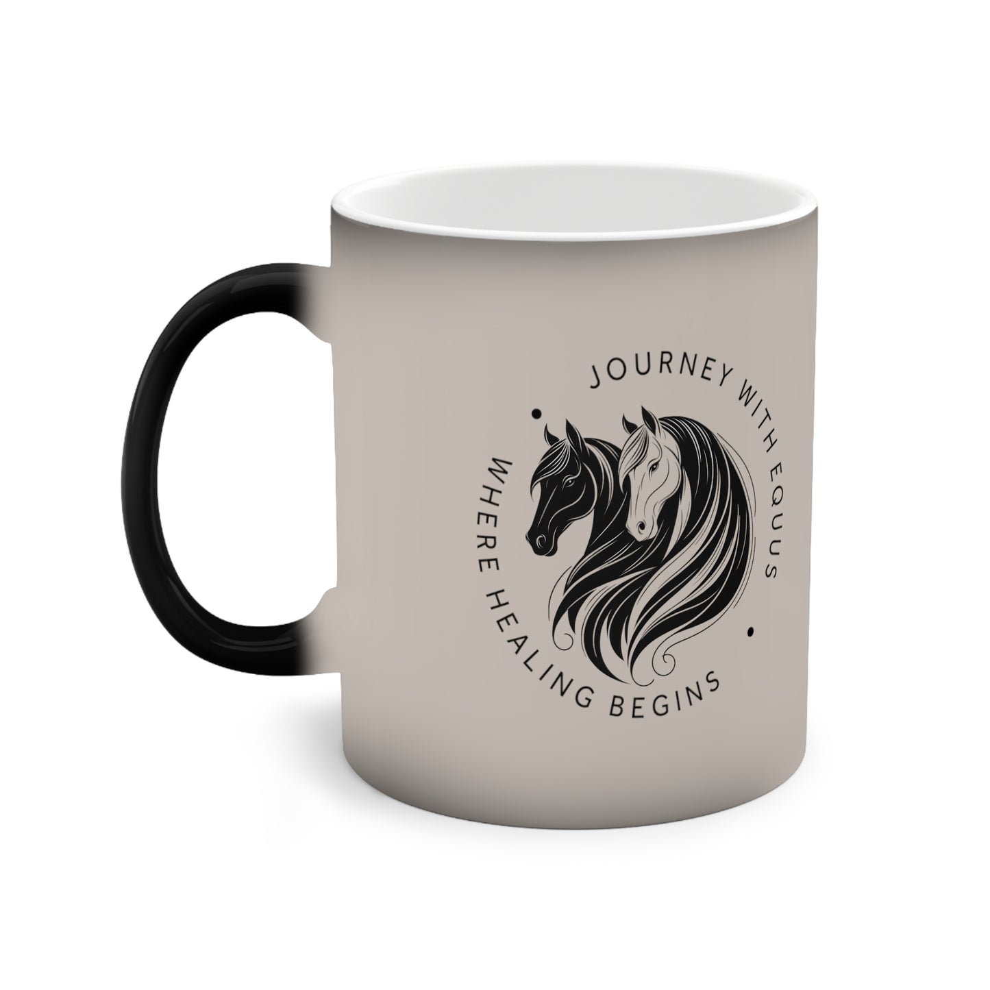 JWE Horse Color-Changing Mug, 11oz